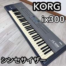 Korg ix300 Synthesizer Music Workstation Keyboard Japan Tested Working