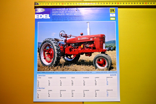 Calendrier tracteurs 2005 - ,
