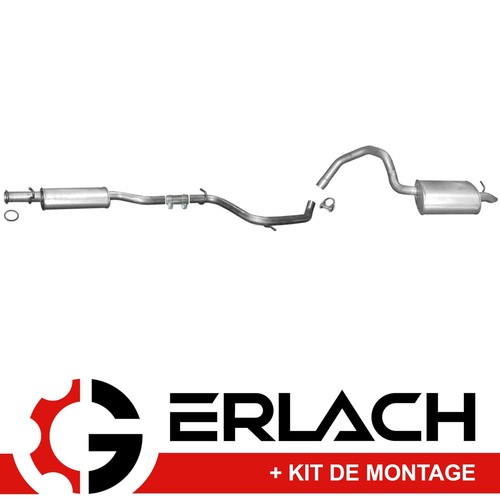 Echappement silencieux pour