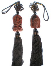 AMULETTES BOUDDHA DÉESSE BOIS