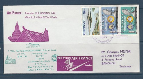 Vol enveloppe air france - (,