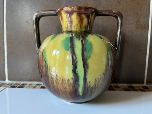 Vase art déco céramique - vase,