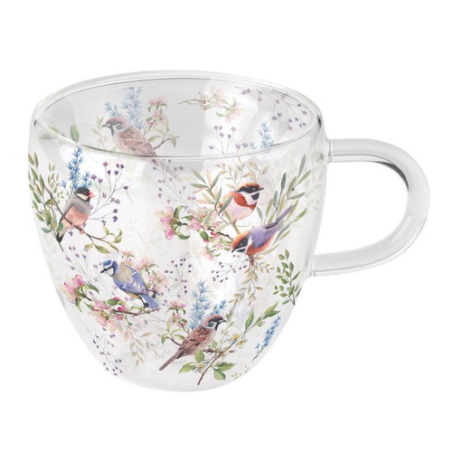 Tasse thé verre double - tasse, en