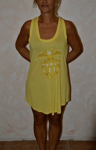 Jolie robe jaune christian - robe,