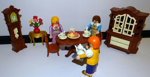 Playmobil salon heure du - salon,