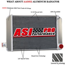 2 Rangée Radiateur Pour  MG