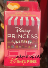 2025 Authentic HongKong Disney Princess Pastries Mystery Pin Box Disneyland New