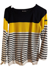 HUBLOT pull marin fin taille M