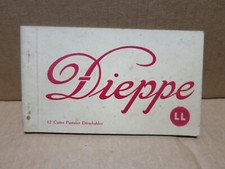 DIEPPE (76) Complete Notebook of 12 Miscellaneous Viewed Postcards