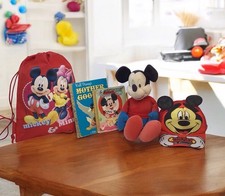 Mickey Mouse Collection, Plush ,Backpack,Books,Hat