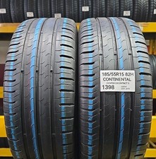 2 x PNEUS D'OCCASION 185/55R15