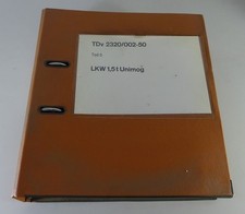 Parts catalogue/parts list TDV Bundeswehr 1.5 T Unimog 404 S status 12/1975