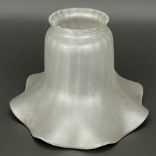 Abat-jour Tulipe Verre Blanc