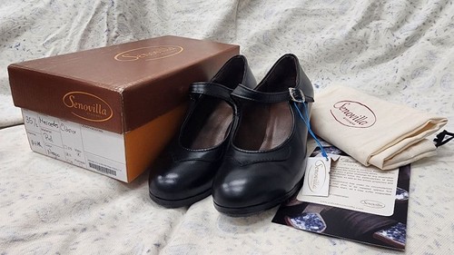 Senovilla flamenco shoes - flamenco, black