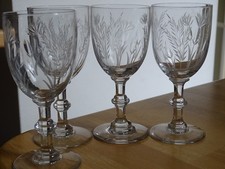 SAINT LOUIS CRISTAL 4 ANCIENS