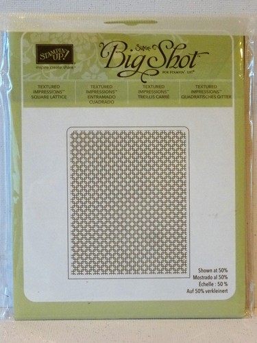 Stampin carré treillis - carré,