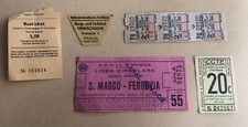 1 LOT DE TICKETS DE MÉTRO ET BUS  Transport Anciens Billet Train Tramway Lot 12