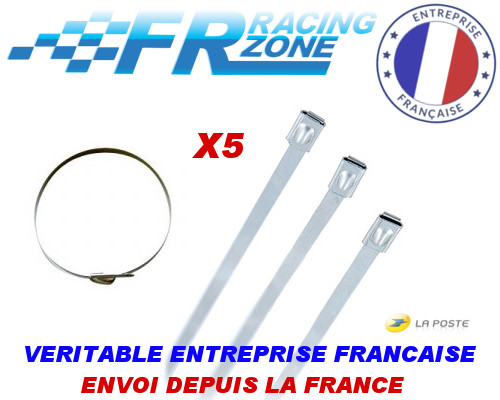 Colliers inox pour bande