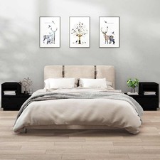 2x Tables de Chevet Gris