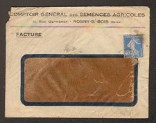 ROSNY-sous-WOOD (93) GENERAL AGRICULTURAL SEED COUNTER circa 1920