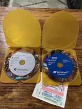 Microsoft Windows 7 Professional 64 Bit Install & Backup DVD W/ Product Key