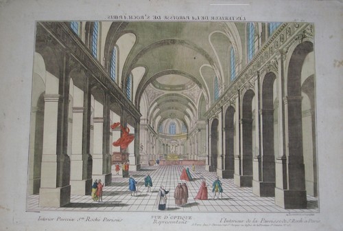 Gravure eau forte - gravure, vue
