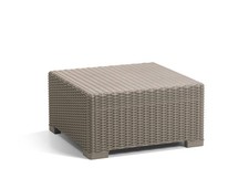 Table carrée en plastique