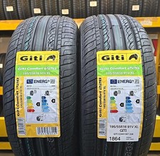 2 PNEUS NEUFS GITI 195/55 R16