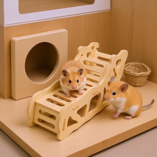 Passerelle bois hamster - passerelle,
