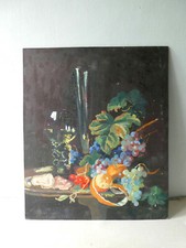 tableau, huile sur panneau