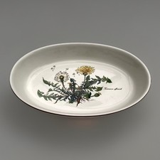 1 grand Plat  oval  porcelaine