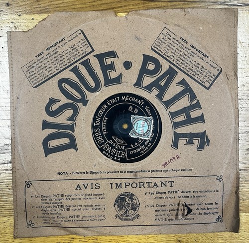 Disques pathe centre - pathe,