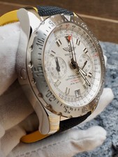 Breitling Skyracer Silver A27362 95% LNIB Rubber Deplayant Great Value!