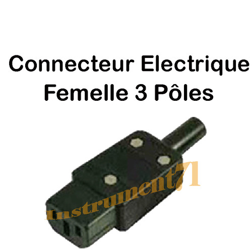 Fiche prise secteur femelle - femelle, 2