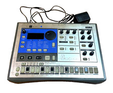 KORG EA-1 Electribe Analog Modeling Synthesizer Silver w/AC Adapter Tested Japan