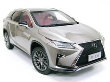 Paudi Model 1/18 Lexus RX 200T F Sport Sonic Titanium 2017 Dealer Edition