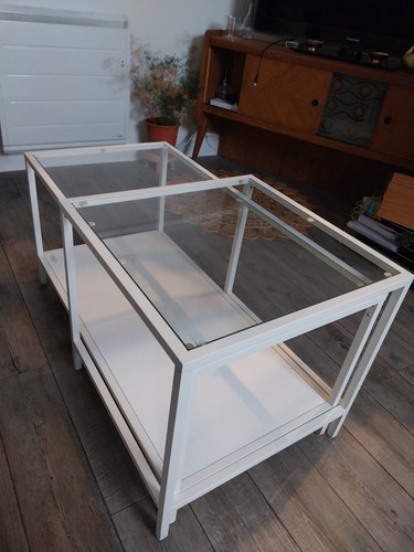 Table basse verre - table,