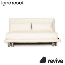 Ligne Roset Multy Tissu Canapé Trois Places Blanc Canapé Lit Neubezug
