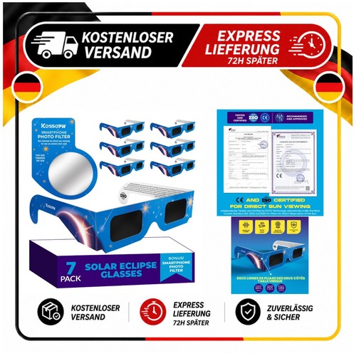 Lunettes éclipse solaire