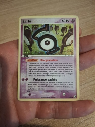Carte pokémon zarbi - carte,