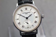 *Exc+5* FREDERIQUE CONSTANT Geneve FC235X2S5/2S6 White Dial UNISEX Watch JAPAN