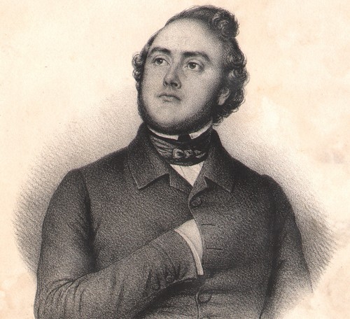 1860 gravure portrait - 1860,