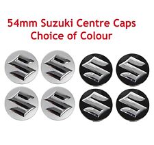 Suzuki Alloy Wheel Centre Caps. 4 x 54mm. VITARA, SWIFT, ALTO, IGNIS, ACROSS etc