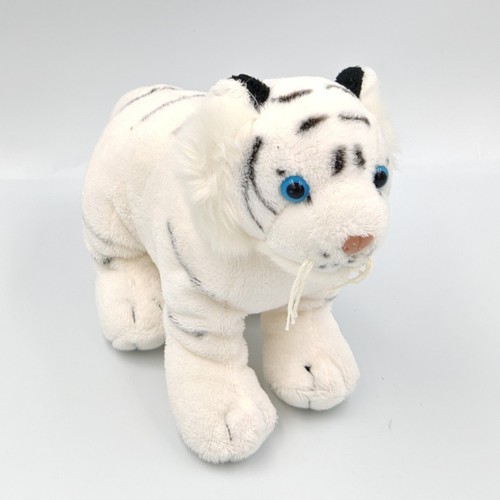 Peluche tigre blanc wild - tigre,