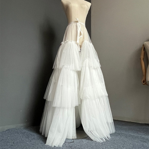 Femme ruffles maille dentelle - ruffles,