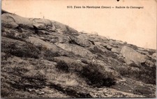 *57158 postcard 23 Faux la Montagne Rochers de Clamougeat