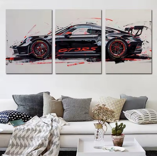 Décoration murale porsche - décoration,