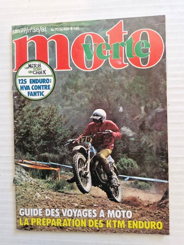 Moto verte juin 1977 125 - verte,