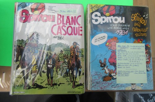 Spirou fascicules annee - fascicules,