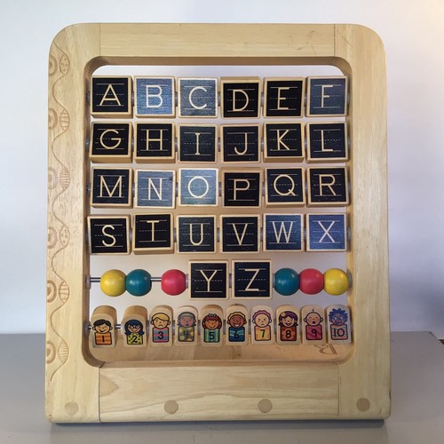Toyos alphabet wooden - my,